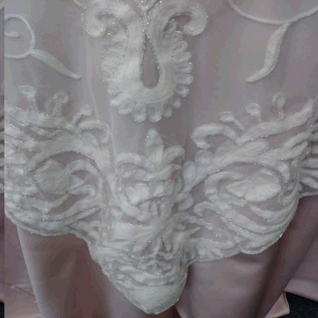 Rental store for TBLC, IVORY JEWELED EMBROIDERED 72X72 in Roanoke VA